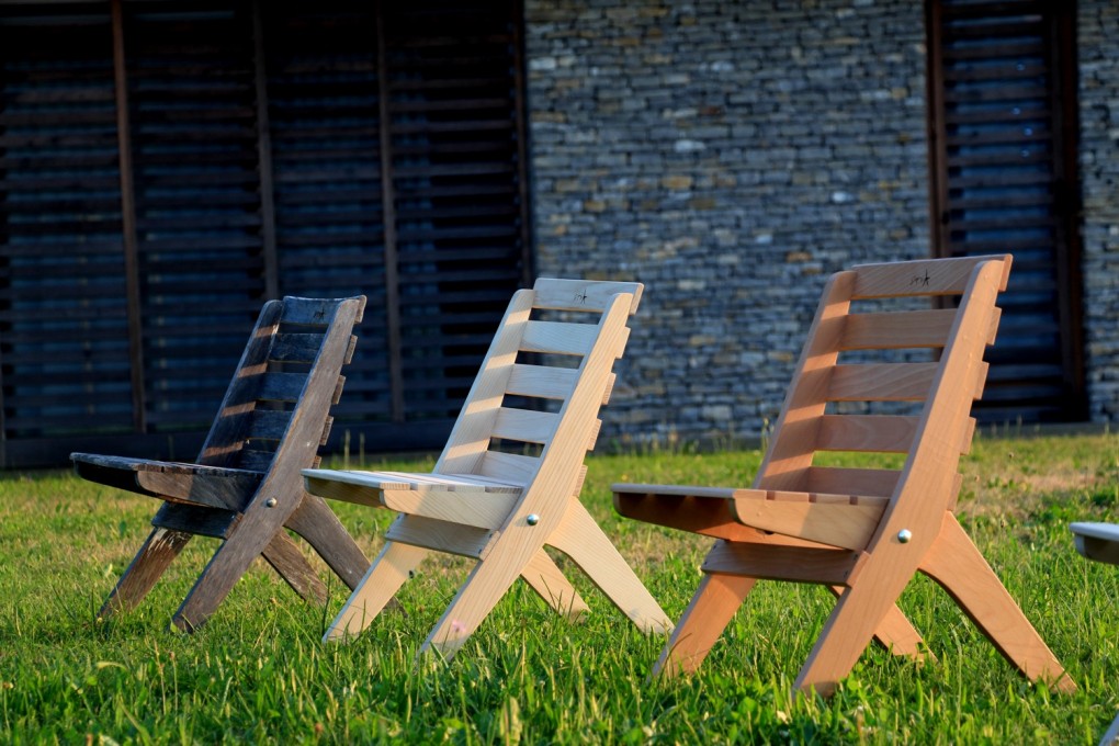 Stef chair first collection in “heaven”