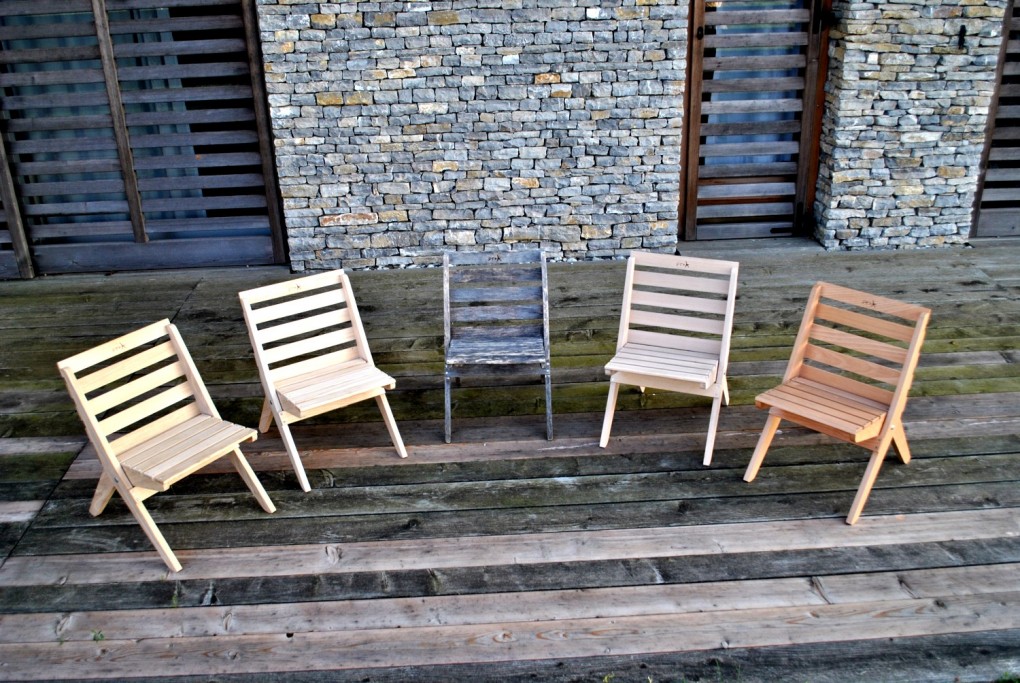 Stef chair first collection in “heaven”