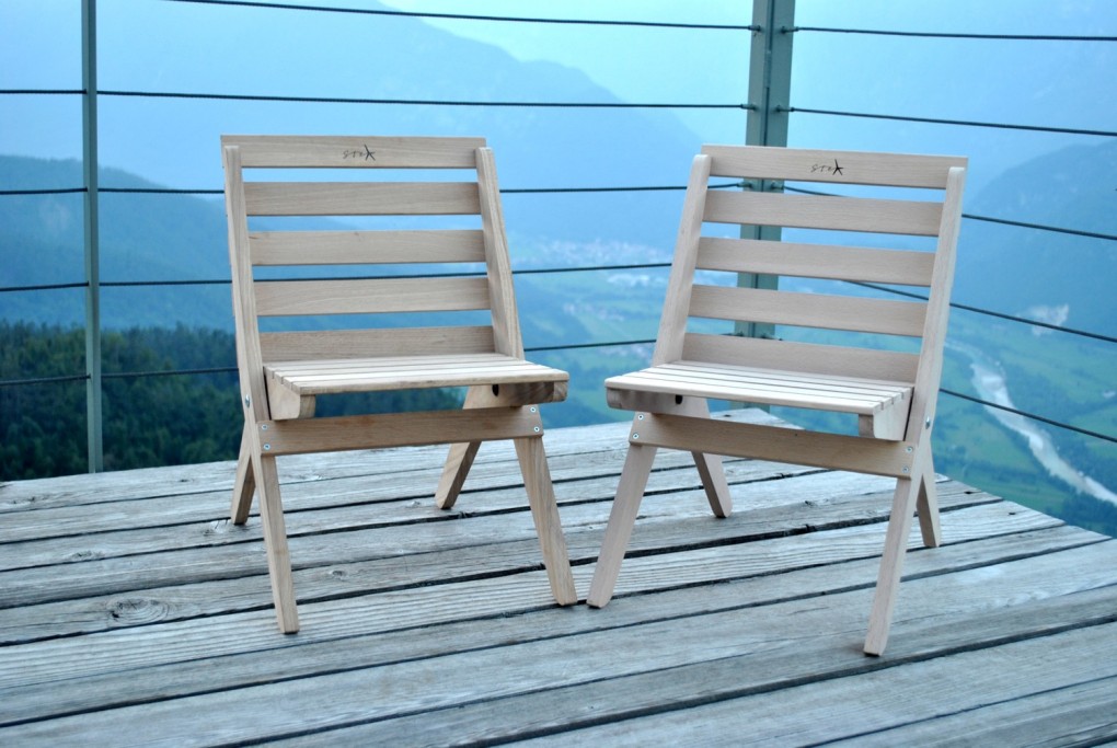 Stef chair first collection in “heaven”